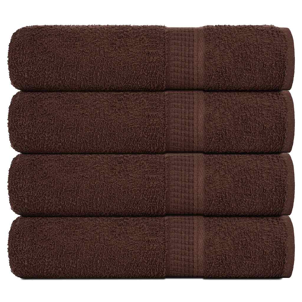 Badlakan FROGN 4 st brun 100x150 cm 360 gsm