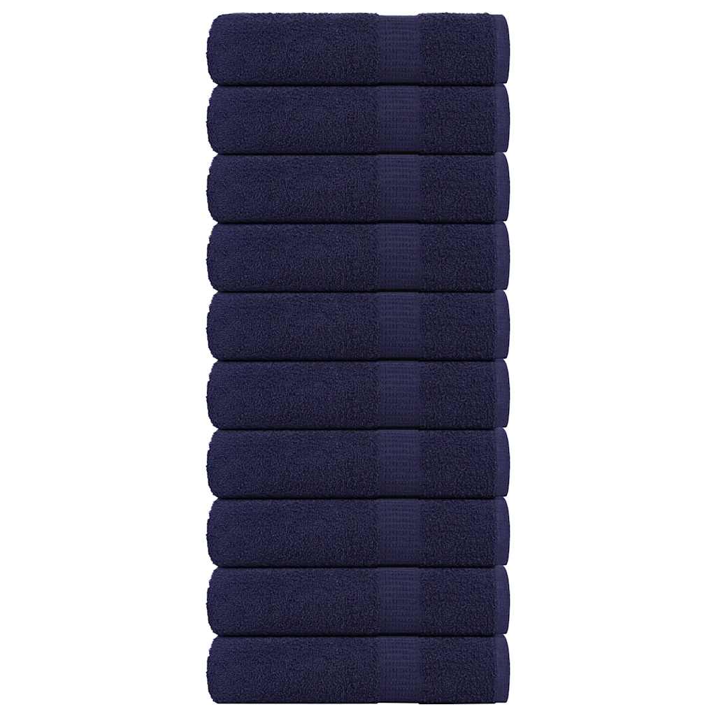 Badlakan FROGN 10 st marinblå 100x150 cm 360 gsm