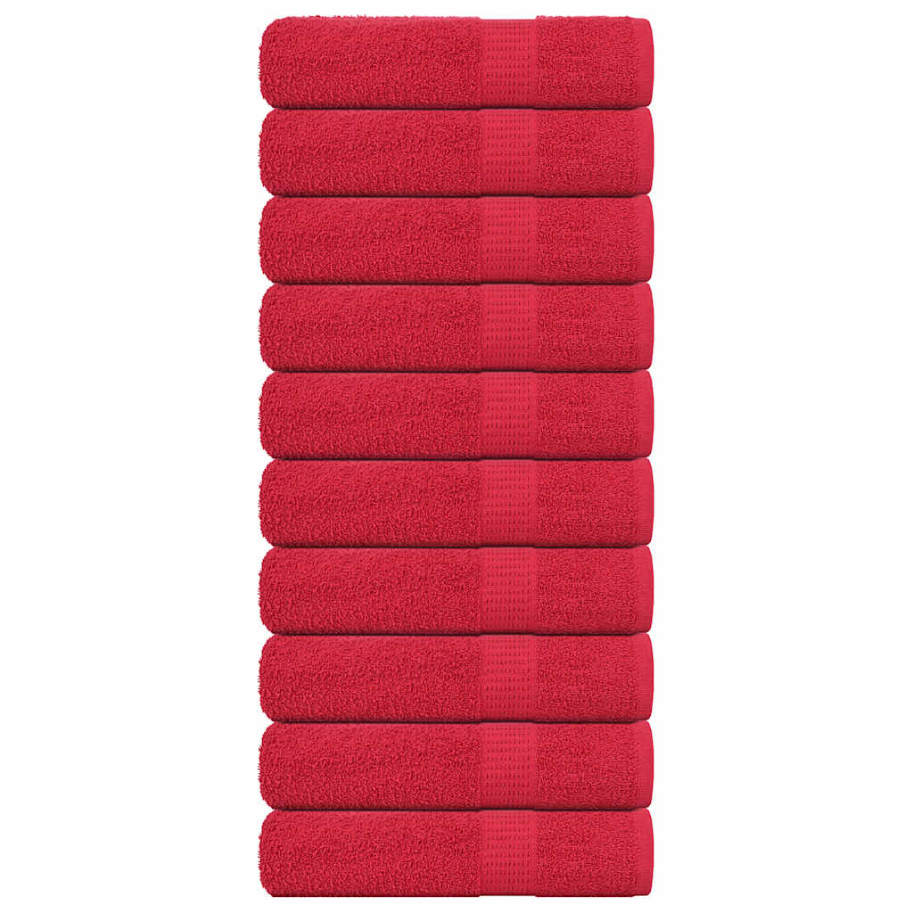 Badlakan FROGN 10 st röd 100x150 cm 360 gsm