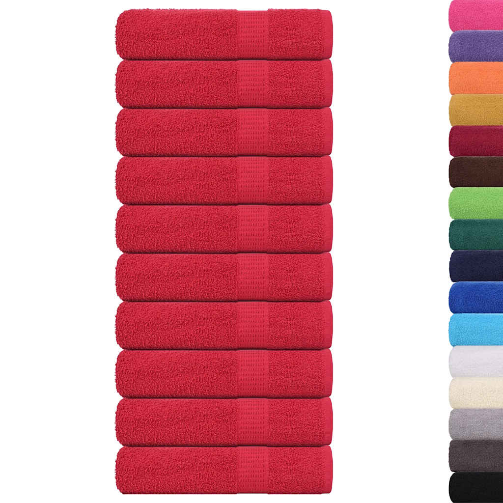 Badlakan FROGN 10 st röd 100x150 cm 360 gsm