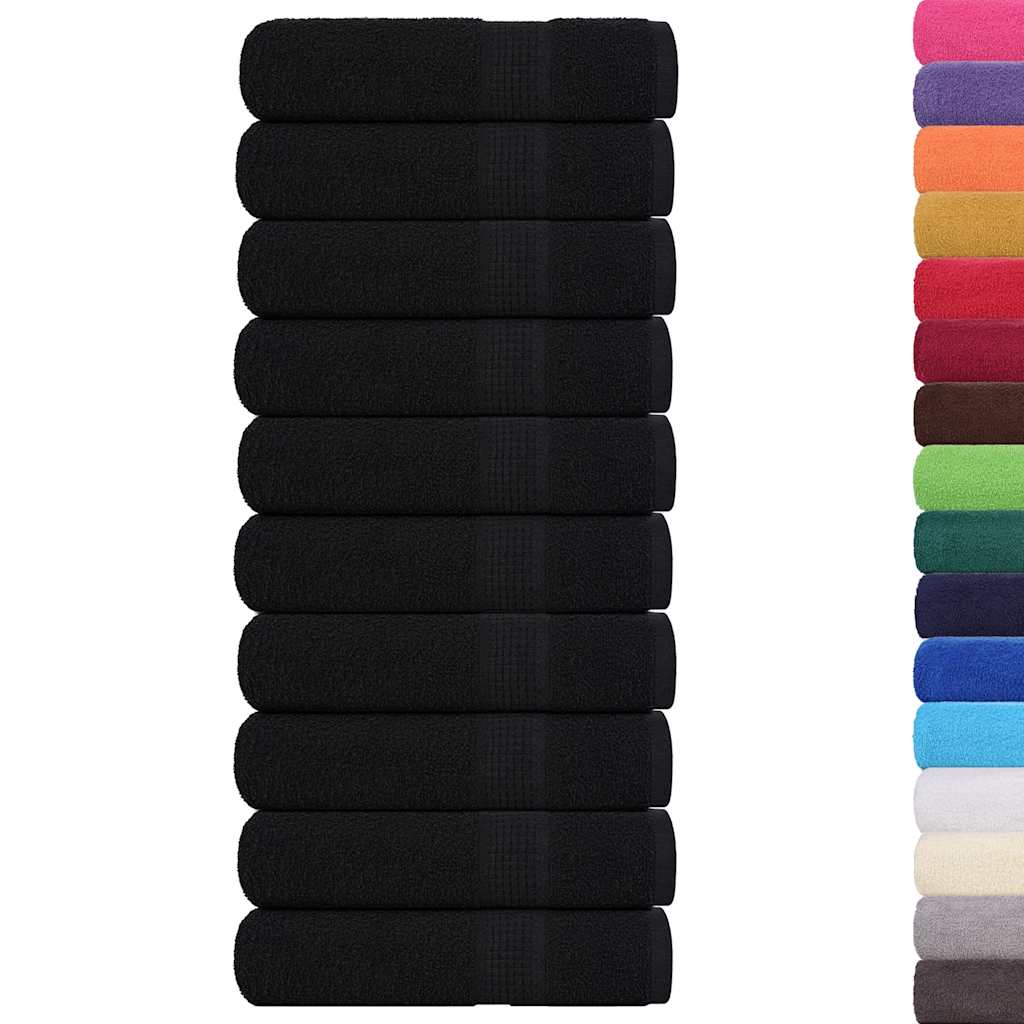 Badlakan FROGN 10 st svart 100x150 cm 360 gsm