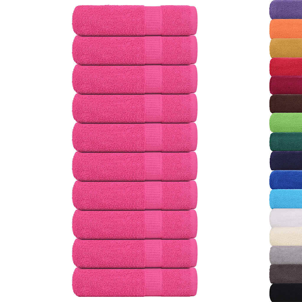 Handdukar FROGN 10 st rosa 50x100 cm 360 gsm