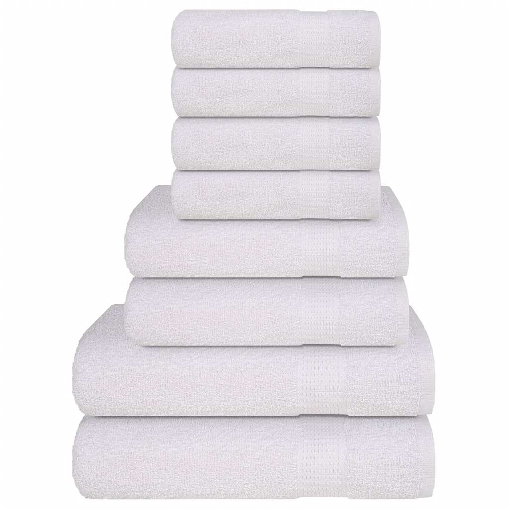 8-delat handduksset FROGN vit 360 gsm