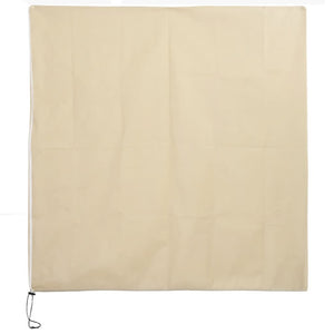 Fiberdukar med blixtlås 2 st 70 g/m² 1,55x1,55 m