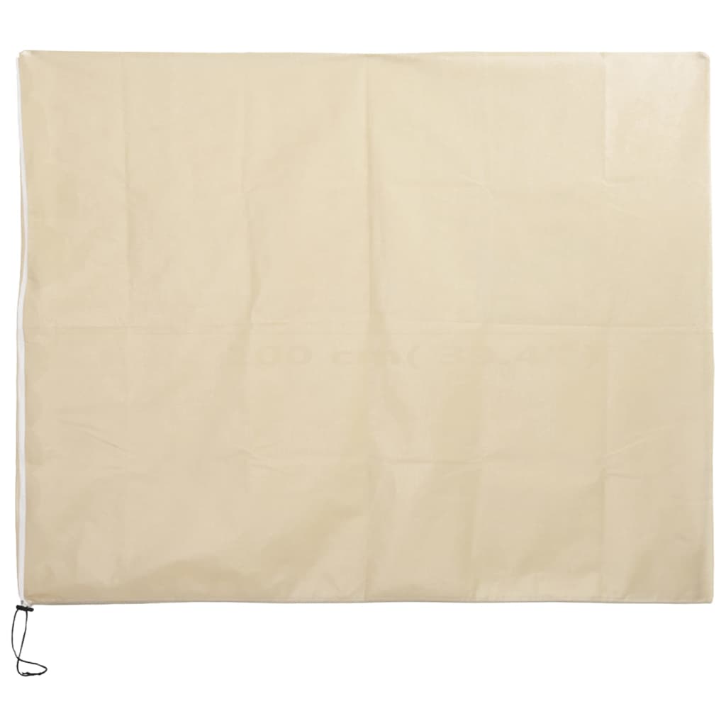 Fiberduk med blixtlås 70 g/m² 3,14x2,5 m