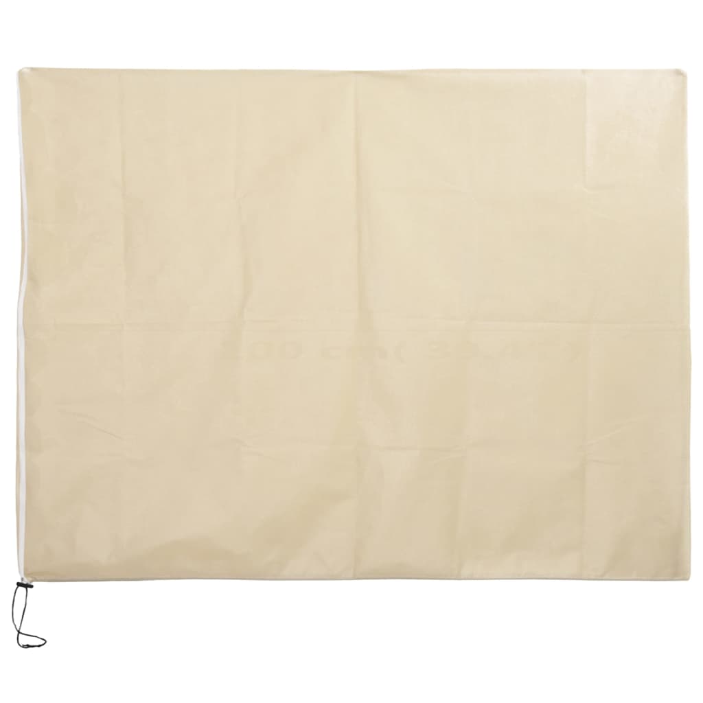 Fiberduk med blixtlås 70 g/m² 3,93x3 m