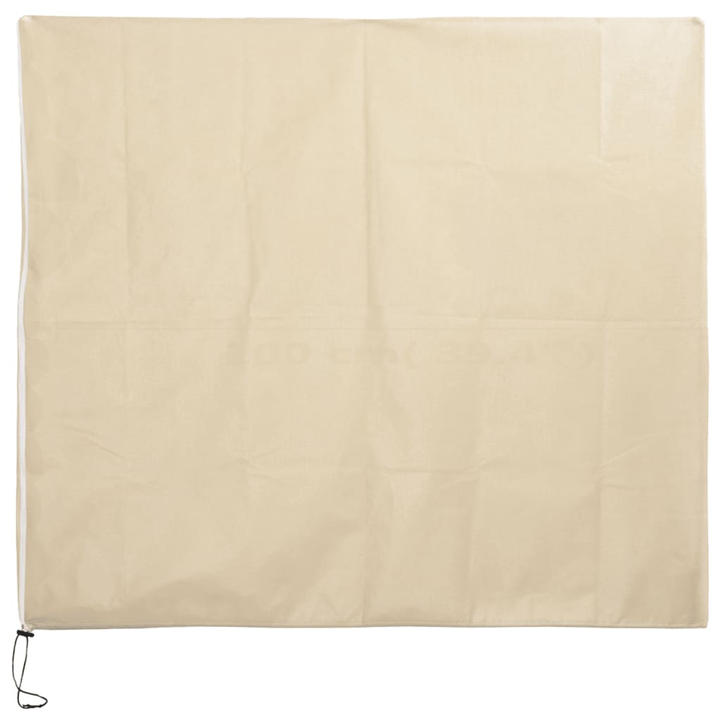 Fiberduk med blixtlås 70 g/m² 3,93x3,5 m