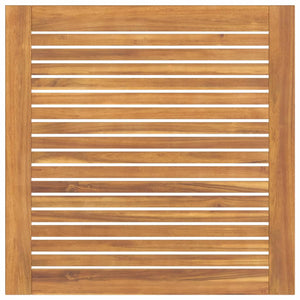 Matgrupp för trädgården 5 delar massivt akaciaträ