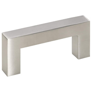 Skåphandtag 10 st silver 64 mm rostfritt stål