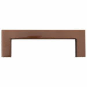 Skåphandtag 10 st brons 96 mm rostfritt stål