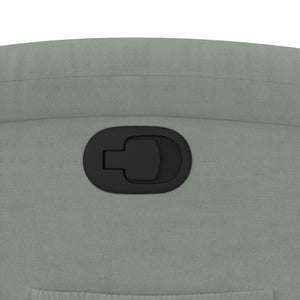 Fåtölj ljusgrå sammet