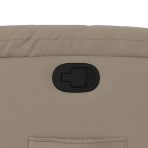 Reclinerfåtölj cappuccino konstläder