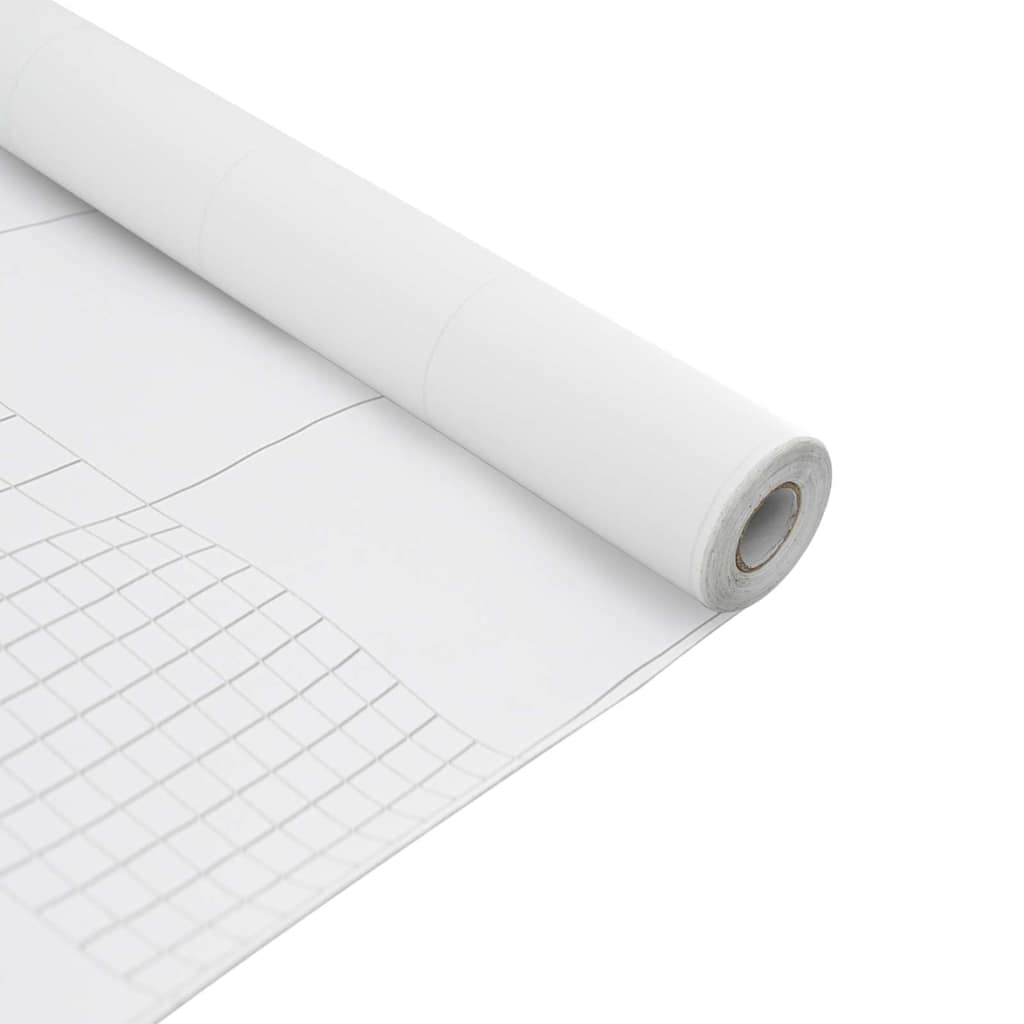 Fönsterfilmer frostad vit PVC