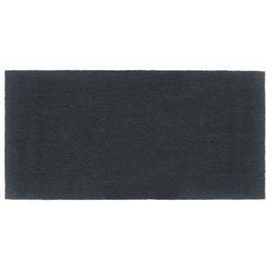 Dörrmatta mörkgrå 100x200 cm tuftad kokos