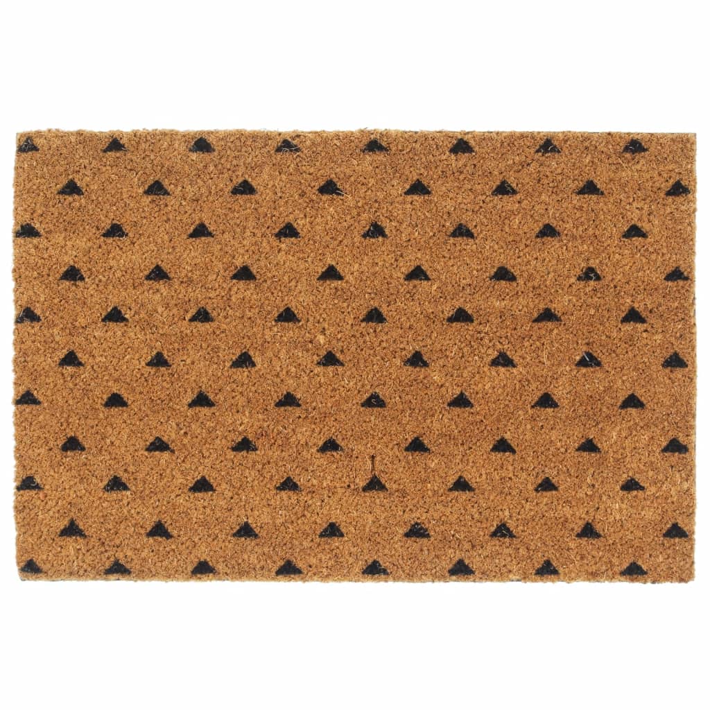 Dörrmatta naturlig 40x60 cm tuftad kokos