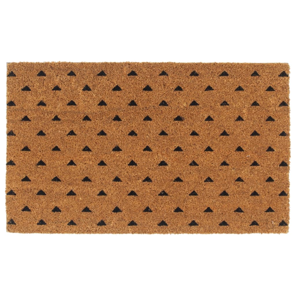 Dörrmatta naturell 45x75 cm tuftad kokos
