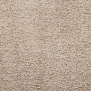 Mjuk matta HUARTE med kort lugg tvättbar sandbeige 240x340 cm