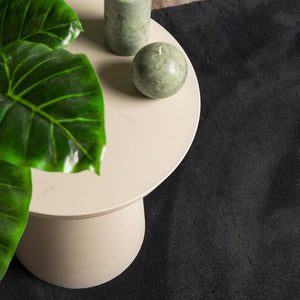 Mjuk matta HUARTE med kort lugg tvättbar svart 240x240 cm