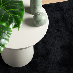 Matta OVIEDO kort lugg svart 200x200 cm