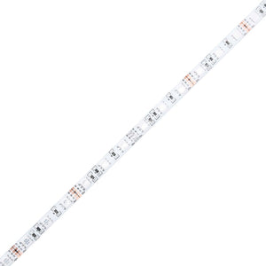 Sänggavel LED brun ek 140x18,5x103,5 cm konstruerat trä