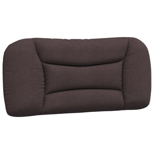 Headboard Cushion "Hvar" Dark Brown 90 cm Fabric