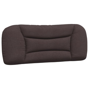 Headboard Cushion "Hvar" Dark Brown 100 cm Fabric