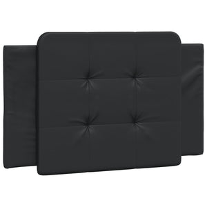 Headboard Cushion "Zadar" Black 80 cm Faux Leather