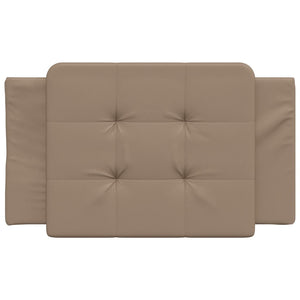 Headboard Cushion "Zadar" Cappuccino 80 cm Faux Leather