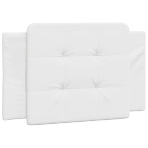 Headboard Cushion "Zadar" White 90 cm Faux Leather