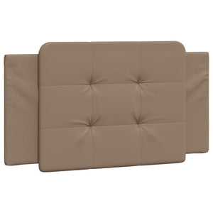 Headboard Cushion "Zadar" Cappuccino 100 cm Faux Leather