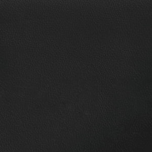 Headboard Cushion "Zadar" Black and White 120 cm Faux Leather