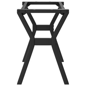 Bordsben för soffbord Y-ram 90x30x43 cm stål