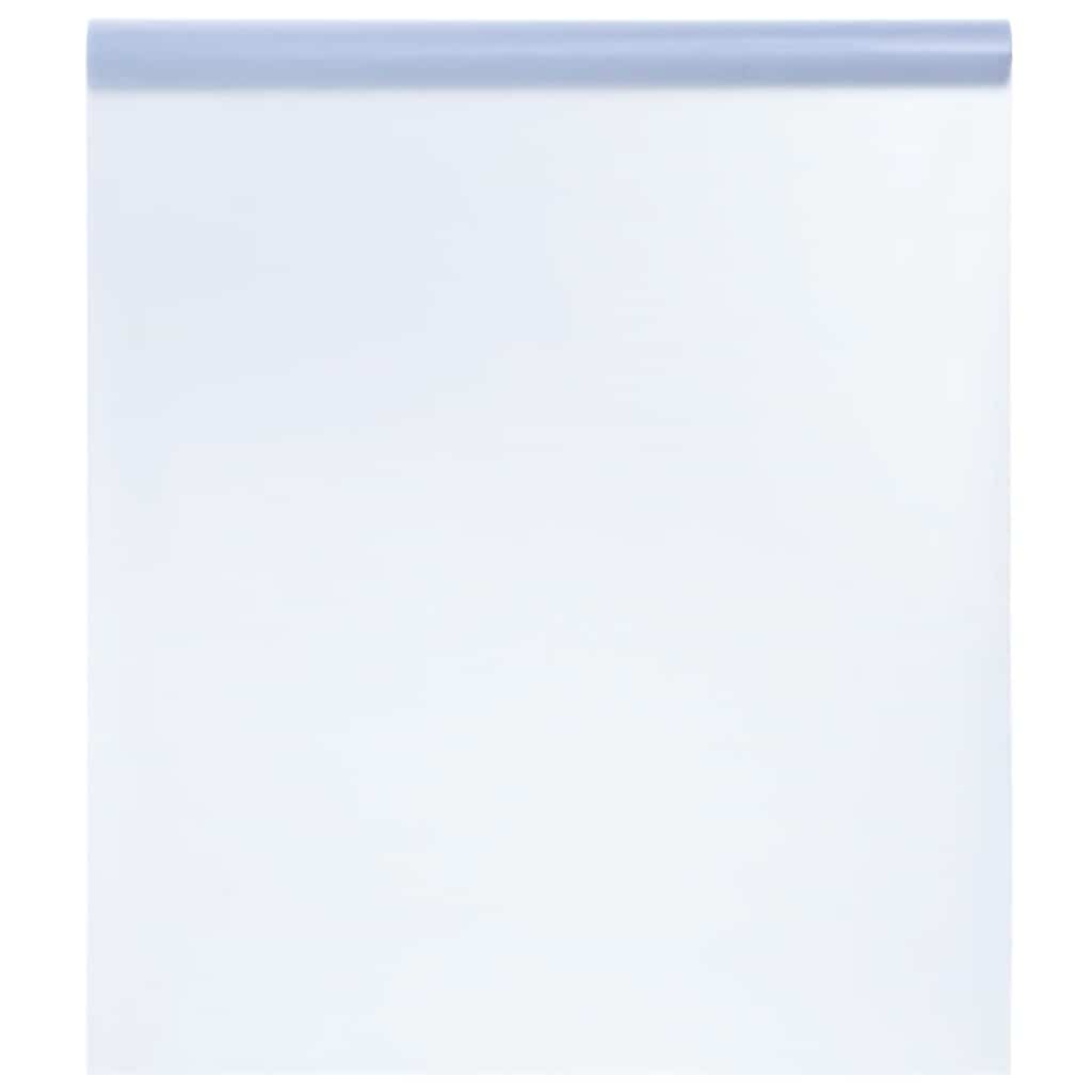 Fönsterfilm statisk frostad grå 45x2000 cm PVC