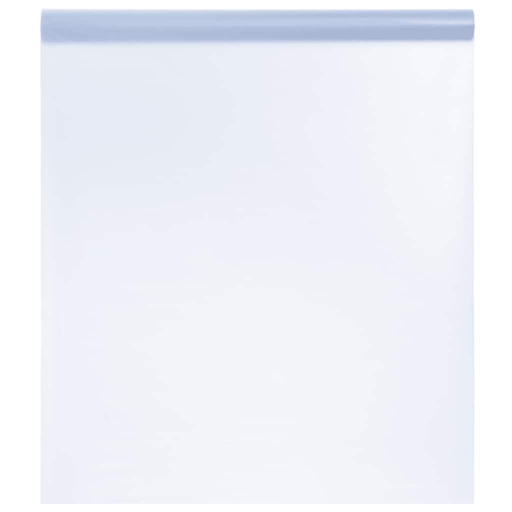 Fönsterfilm statisk frostad grå 90x2000 cm PVC