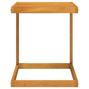 C-bord 42x40x50 cm massivt akaciaträ