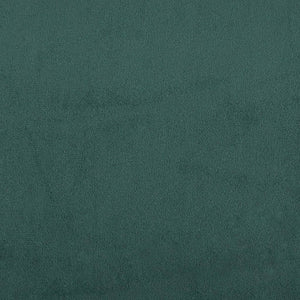 Bed Frame without Mattress Dark Green 140x190 cm Velvet