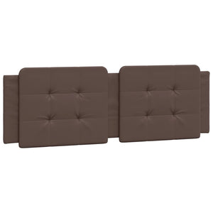 Bed Frame without Mattress "Zadar" Brown 160x200 cm Faux Leather