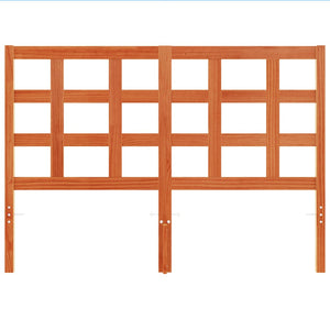Huvudgavel vaxbrun 135 cm massiv furu