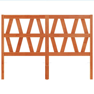 Huvudgavel vaxbrun 135 cm massiv furu