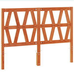 Huvudgavel vaxbrun 135 cm massiv furu