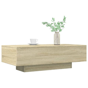 Soffbord sonoma ek 100x49,5x31 cm konstruerat trä