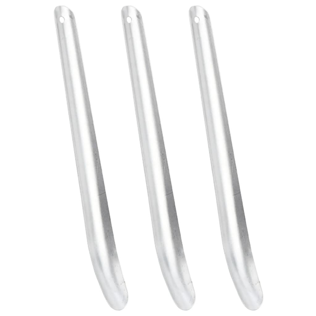 Svettskrapa 3 st silver aluminium