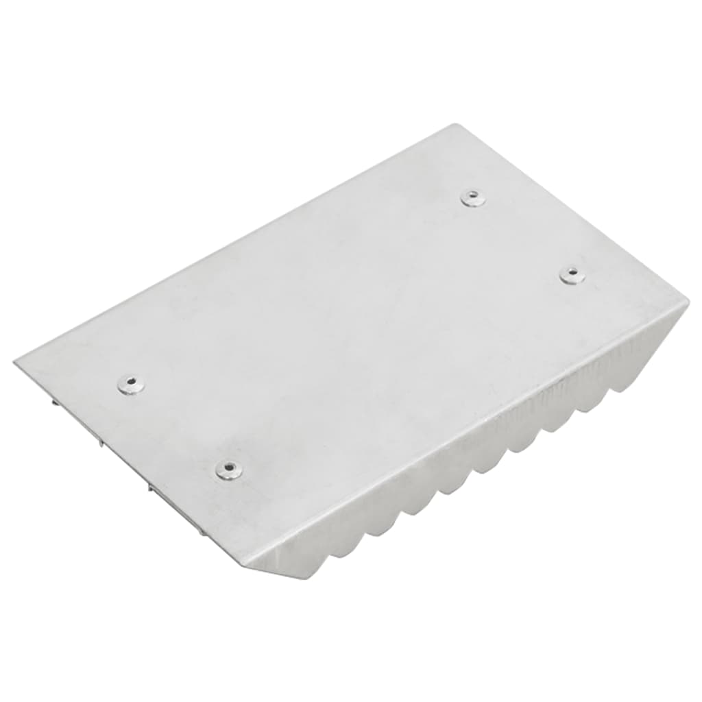 Ryktskrapa 3 st silver aluminium