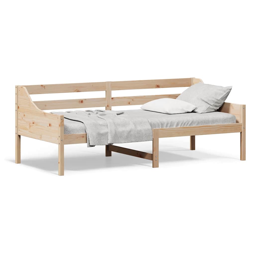 Dagbädd utan madrass 80x200 cm massiv furu