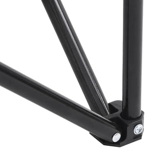 Campingstolar med ficka fällbar 2 st grå