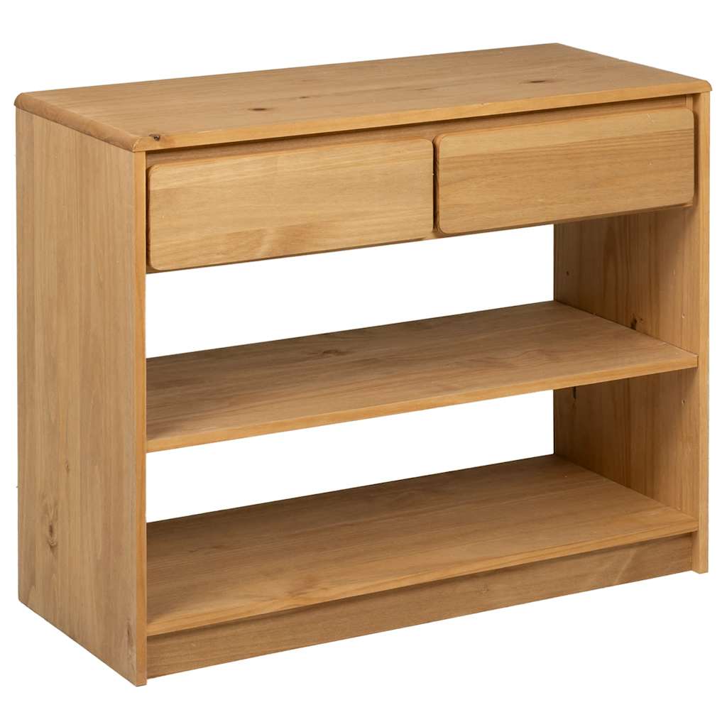 Konsolbord SAUDA ek 89,5x36,5x73 cm massiv furu