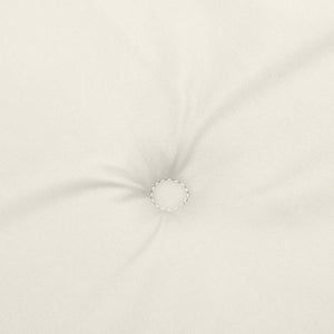 Bänkdyna 2 st melerad gräddvit 180x50x7 cm tyg