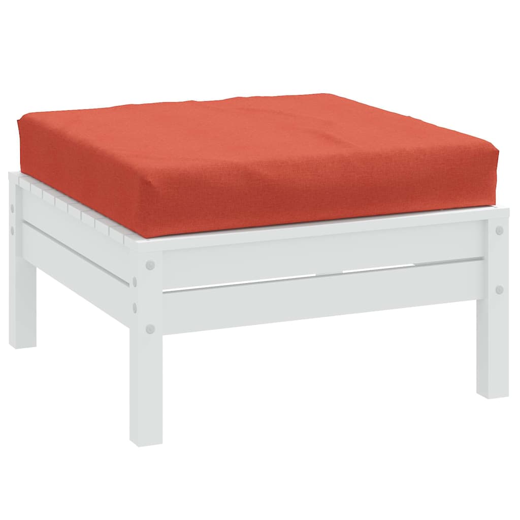Palldyna melerad röd 60x60x9,5 cm tyg