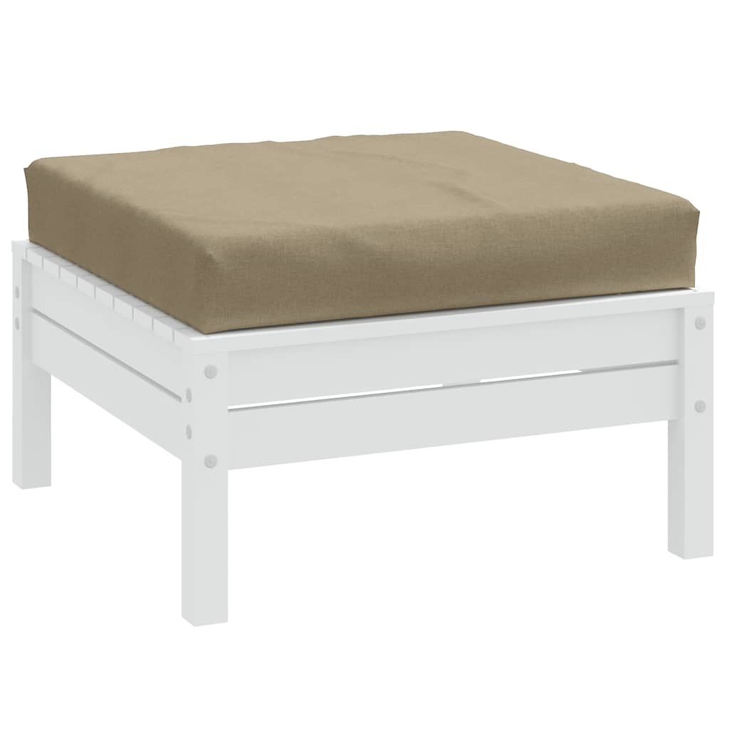 Palldyna melerad taupe 60x60x9,5 cm tyg