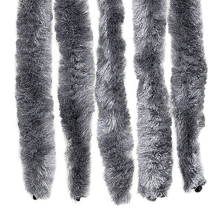 Insektsgardin silver 100x230 cm chenille